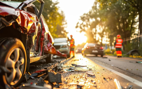 Incidente stradale: feriti padre e figlio sulla provinciale 42