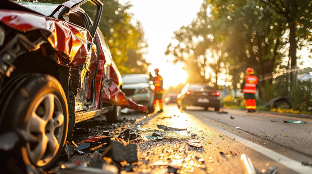 Incidente stradale: feriti padre e figlio sulla provinciale 42