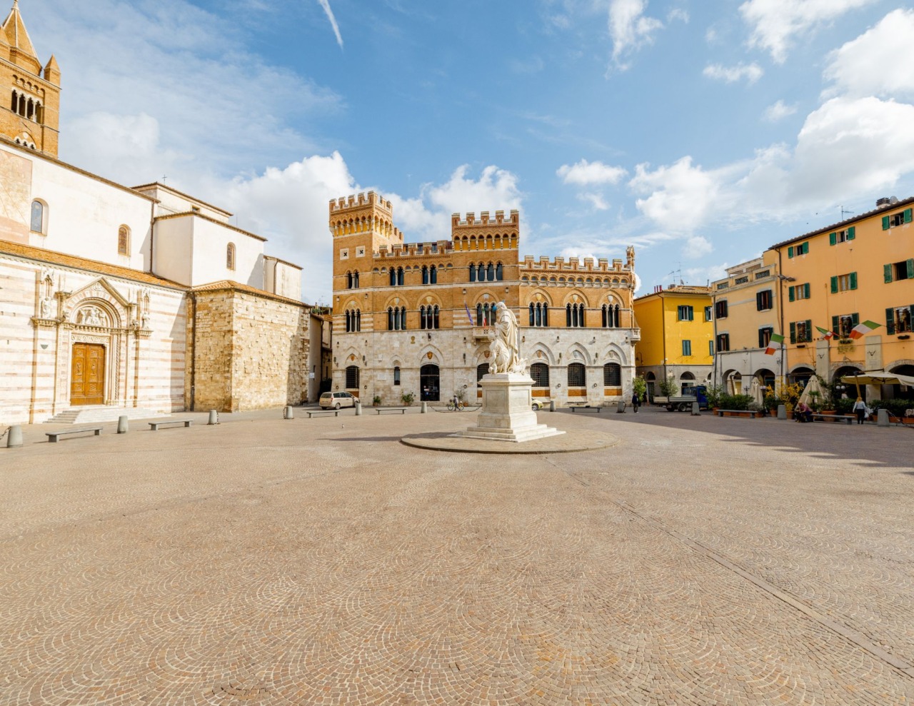 Grosseto, il centro storico diventa una palestra a cielo aperto